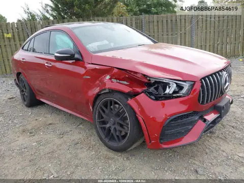 4JGFD6BB6PA854619 — 2023 Mercedes AMG GLE Coupe, Передняя часть, фото до ремонта