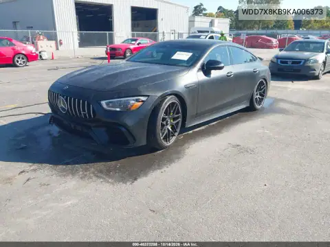 WDD7X8KB9KA006373 — 2019 Mercedes AMG GT, фото 2 с аукциона IAAI, Естественный износ
