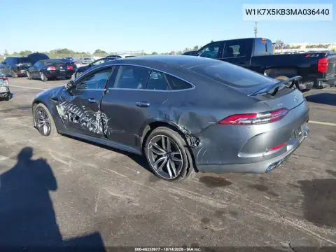 W1K7X5KB3MA036440 — 2021 Mercedes AMG GT, фото 4 с аукциона IAAI, Левый бок