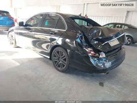 WDDGF54X19F196628 — 2009 Mercedes C-Klasse, фото 4 с аукциона IAAI, Задняя часть