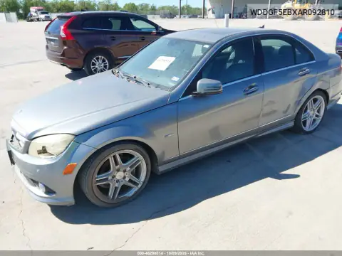 2010 Mercedes-Benz C 300 Luxury/Sport VIN WDDGF5EBXAR092810 фото 2