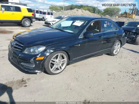 2013 Mercedes-Benz C 300 Sport 4Matic VIN WDDGF8AB1DR278795 фото 3