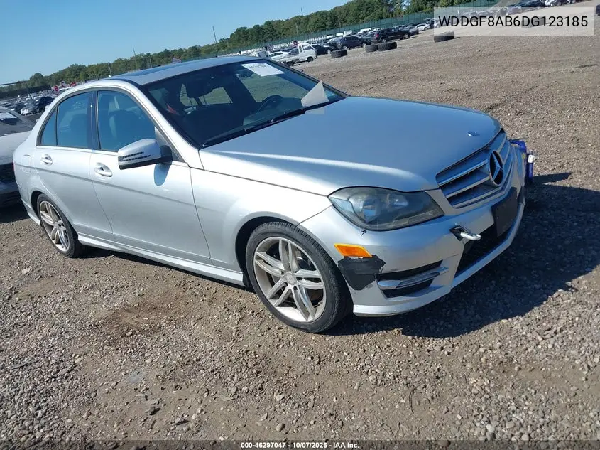 2013 Mercedes-Benz C 300 Luxury 4Matic/Sport 4Matic VIN WDDGF8AB6DG123185 фото 1