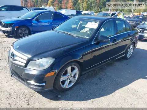 2013 Mercedes-Benz C 300 Sport 4Matic VIN WDDGF8AB6DG115927 фото 3