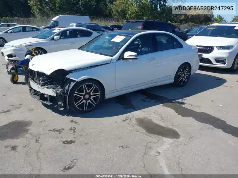 2013 Mercedes-Benz C 300 Sport 4Matic VIN WDDGF8AB2DR247295 фото 3
