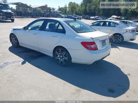 2013 Mercedes-Benz C 300 Sport 4Matic VIN WDDGF8AB2DR247295 фото 4
