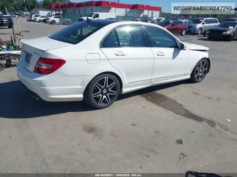 2013 Mercedes-Benz C 300 Sport 4Matic VIN WDDGF8AB2DR247295 фото 5