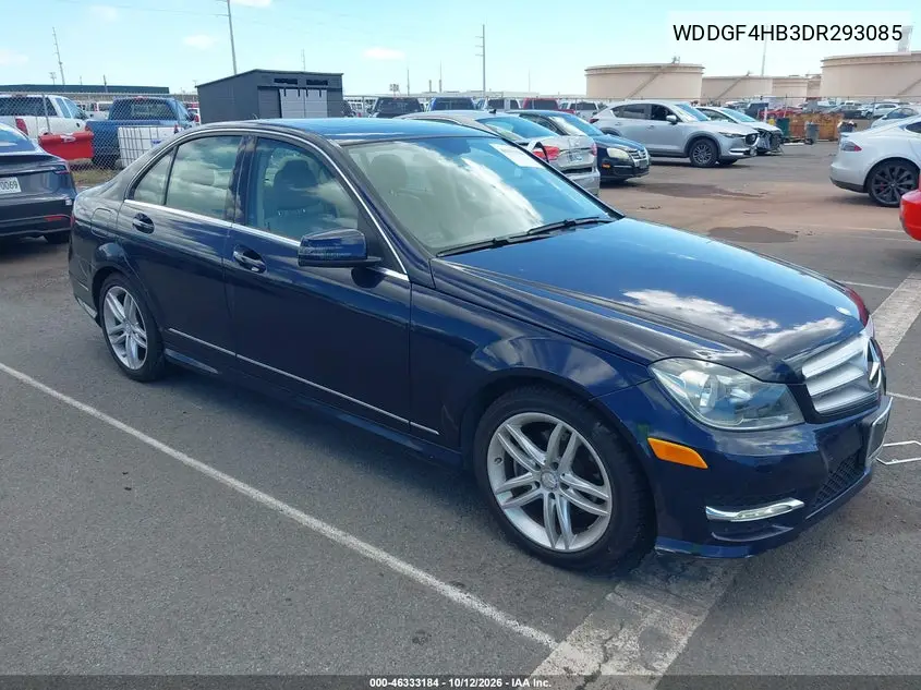 2013 Mercedes-Benz C 250 Sport VIN WDDGF4HB3DR293085 фото 2