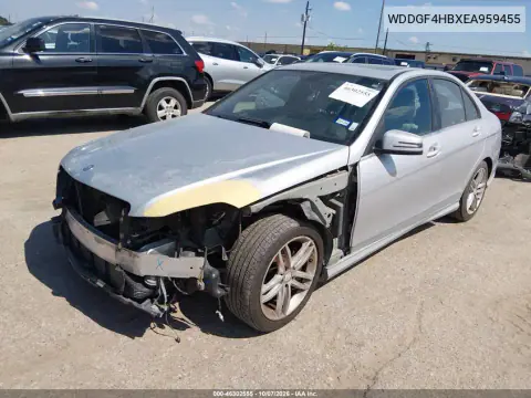 2014 Mercedes-Benz C 250 Sport VIN WDDGF4HBXEA959455 фото 3