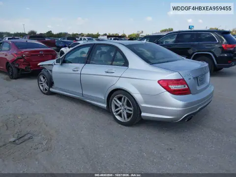 2014 Mercedes-Benz C 250 Sport VIN WDDGF4HBXEA959455 фото 4