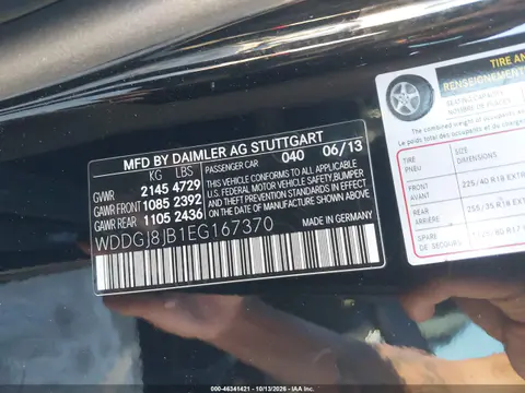 2014 Mercedes-Benz C 350 Sport 4Matic VIN WDDGJ8JB1EG167370 фото 10
