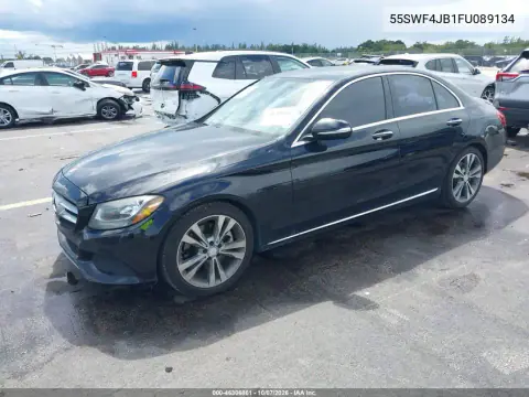 2015 Mercedes-Benz C 300 VIN 55SWF4JB1FU089134 фото 3