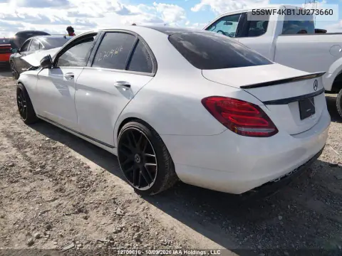 2018 Mercedes-Benz C 300 4Matic VIN 55SWF4KB1JU273660 фото 3