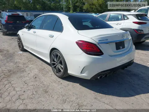 2019 Mercedes-Benz C 43 Amg VIN 55SWF6EBXKU320628 фото 4