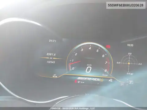 2019 Mercedes-Benz C 43 Amg VIN 55SWF6EBXKU320628 фото 8