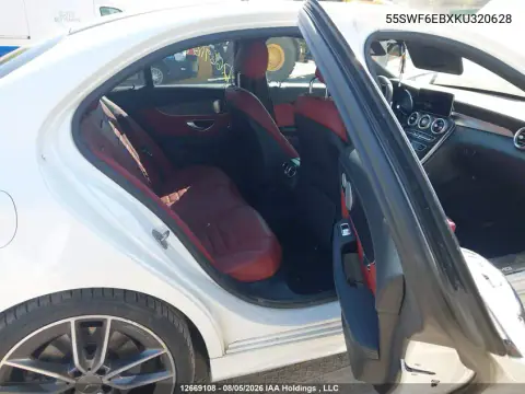 2019 Mercedes-Benz C 43 Amg VIN 55SWF6EBXKU320628 фото 9