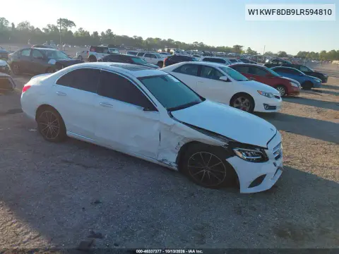 W1KWF8DB9LR594810 — 2020 Mercedes C-Klasse, Повреждения со всех сторон, фото до ремонта
