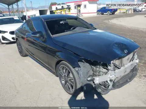 2021 Mercedes-Benz C 300 Coupe VIN W1KWJ8DB4MG095957 фото 2