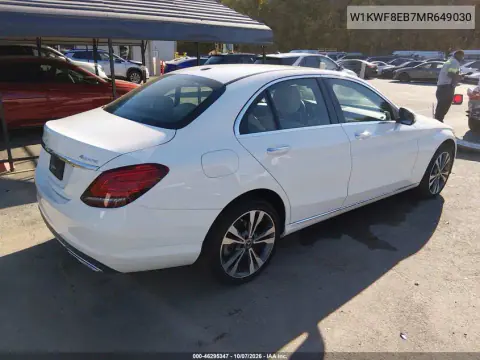2021 Mercedes-Benz C 300 4Matic VIN W1KWF8EB7MR649030 фото 5