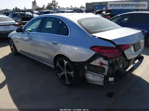 W1KAF4GB9NR053256 — 2022 Mercedes C-Klasse, фото 4 с аукциона IAAI, Повреждения со всех сторон