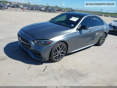 2023 Mercedes-Benz C 300 Sedan VIN W1KAF4GB3PR105239 фото 3