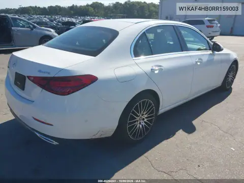 2024 Mercedes-Benz C 300 VIN W1KAF4HB0RR159003 фото 4