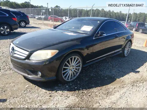 WDDEJ71X58A018447 — 2008 Mercedes CL-Klasse, фото 3 с аукциона IAAI, Естественный износ