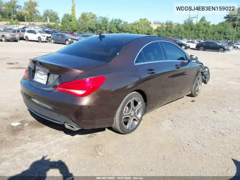 2014 Mercedes-Benz Cla 250 VIN WDDSJ4EB3EN159022 фото 5