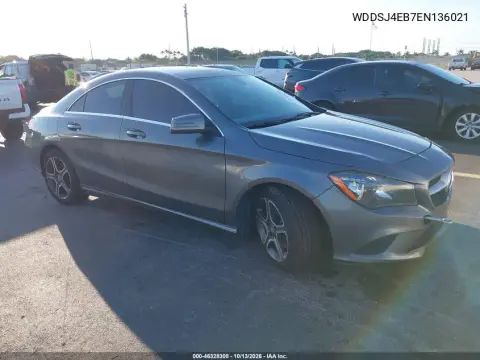 WDDSJ4EB7EN136021 — 2014 Mercedes CLA-Klasse, Ходовая часть, фото до ремонта