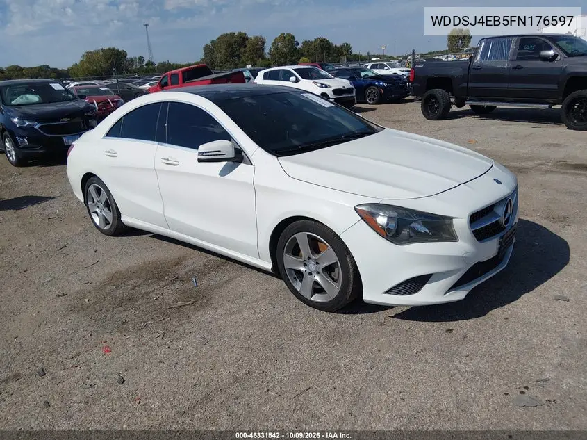 2015 Mercedes-Benz Cla 250 VIN WDDSJ4EB5FN176597 фото 2