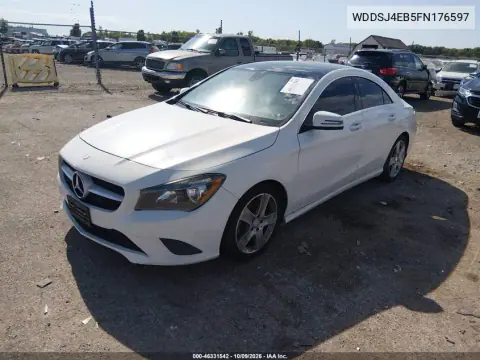 2015 Mercedes-Benz Cla 250 VIN WDDSJ4EB5FN176597 фото 3
