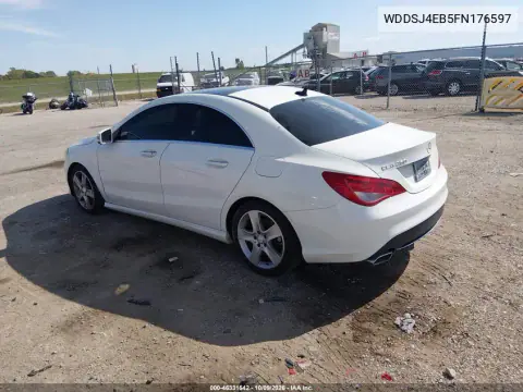 2015 Mercedes-Benz Cla 250 VIN WDDSJ4EB5FN176597 фото 4
