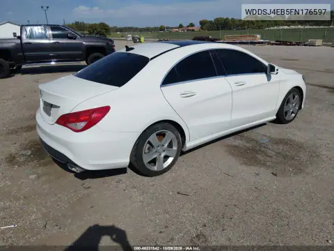 2015 Mercedes-Benz Cla 250 VIN WDDSJ4EB5FN176597 фото 5