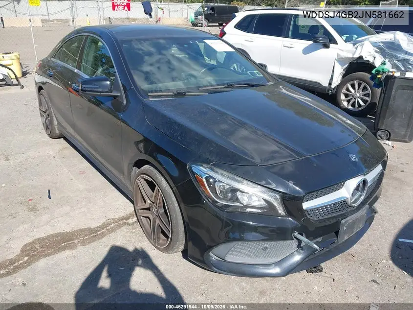 2018 Mercedes-Benz Cla 250 4Matic VIN WDDSJ4GB2JN581662 фото 1