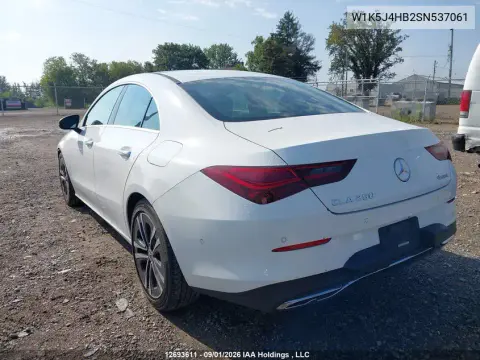 2025 Mercedes-Benz Cla 250 4Matic VIN W1K5J4HB2SN537061 фото 4