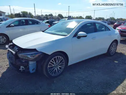 2025 Mercedes-Benz Cla 250 Coupe VIN W1K5J4GB0SN519756 фото 3