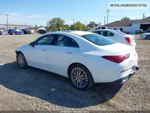 2025 Mercedes-Benz Cla 250 Coupe VIN W1K5J4GB0SN519756 фото 4