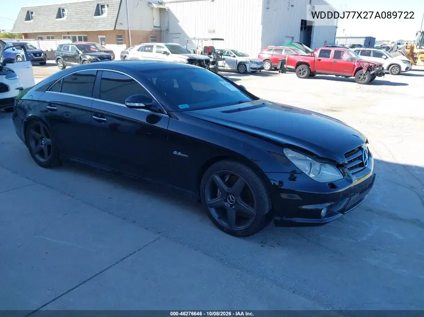 2007 Mercedes-Benz Cls 63 Amg VIN WDDDJ77X27A089722 фото 1