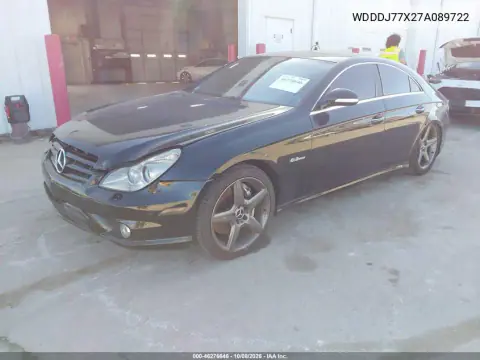 2007 Mercedes-Benz Cls 63 Amg VIN WDDDJ77X27A089722 фото 2