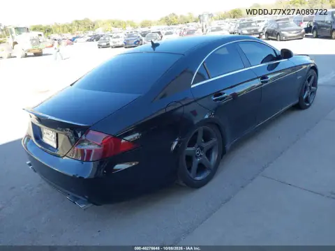 2007 Mercedes-Benz Cls 63 Amg VIN WDDDJ77X27A089722 фото 4