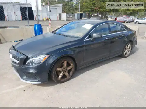 WDDLJ6HB6GA178038 — 2016 Mercedes CLS-Klasse, фото 3 с аукциона IAAI, Передняя часть