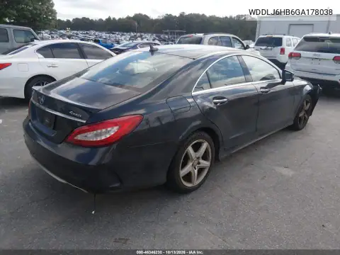 WDDLJ6HB6GA178038 — 2016 Mercedes CLS-Klasse, фото 5 с аукциона IAAI, Передняя часть