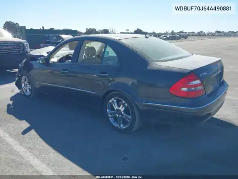 WDBUF70J64A490881 — 2004 Mercedes E-Klasse, фото 4 с аукциона IAAI, Передняя часть