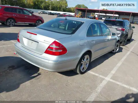 WDBUF87J46X195676 — 2006 Mercedes E-Klasse, фото 4 с аукциона IAAI, Естественный износ