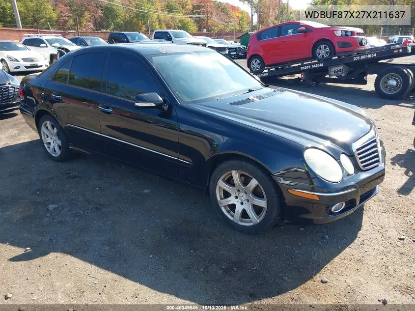 WDBUF87X27X211637 — 2007 Mercedes E-Klasse, фото 2 с аукциона IAAI, Естественный износ