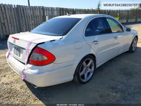 WDBUF56X28B200751 — 2008 Mercedes E-Klasse, фото 4 с аукциона IAAI, Повреждения со всех сторон