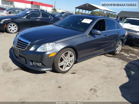 2010 Mercedes-Benz E 350 4Matic VIN WDDHF8HB4AA104563 фото 3