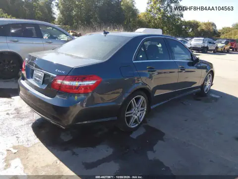 2010 Mercedes-Benz E 350 4Matic VIN WDDHF8HB4AA104563 фото 5