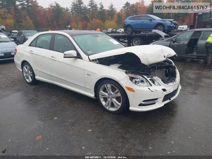 WDDHF8JB4CA615767 — 2012 Mercedes E-Klasse, фото 2 с аукциона IAAI, Передняя часть