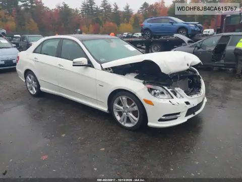 WDDHF8JB4CA615767 — 2012 Mercedes E-Klasse, Передняя часть, фото до ремонта